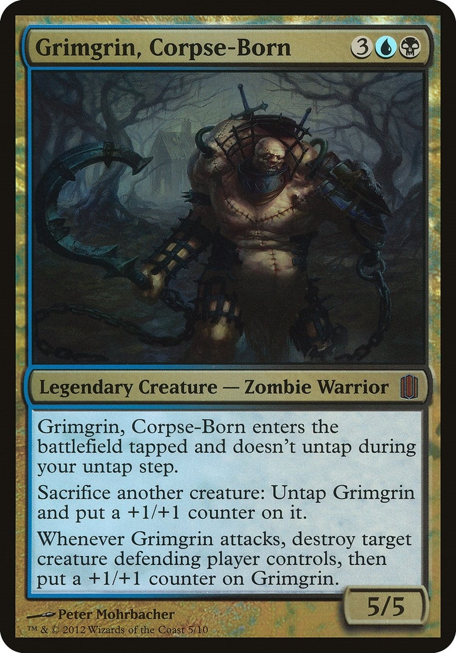 Image for Grimgrin, Corpse-Born (Commander's Arsenal) (Oversize Cards) - Magic: The Gathering
