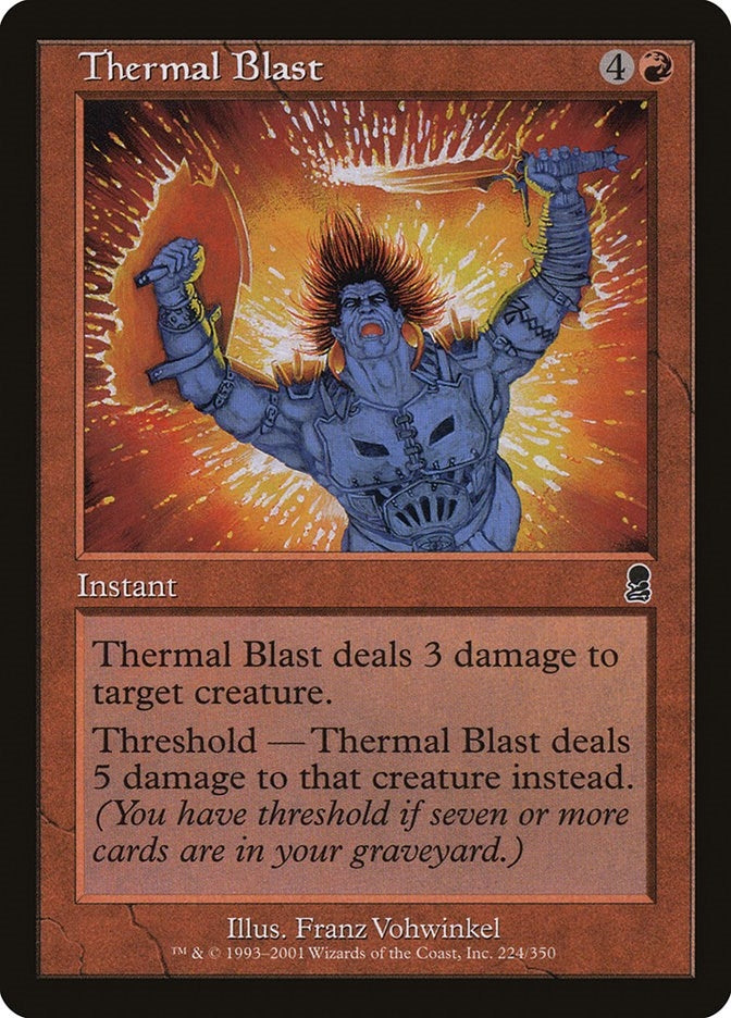 Image for Thermal Blast (Odyssey) (224) - Magic: The Gathering