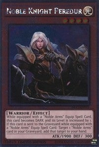 Image for Noble Knight Peredur (Noble Knights of the Round Table Box Set) (NKRT-EN010) - YuGiOh