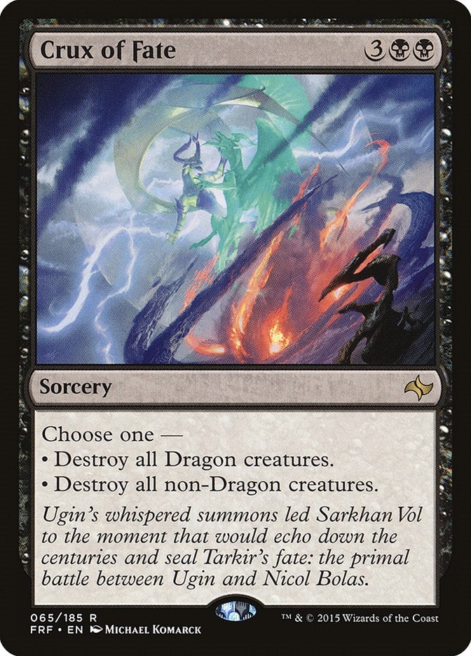 Image for Crux of Fate (Fate Reforged) (65) - Magic: The Gathering