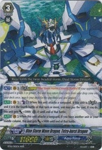 Image for Blue Storm Wave Dragon, Tetra-burst Dragon (BT16: Legion of Dragons and Blades ver.E) (BT16/010EN) - Cardfight Vanguard