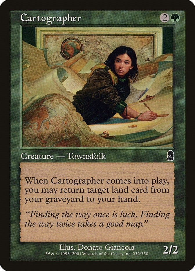 Image for Cartographer (Odyssey) (232) - Magic: The Gathering