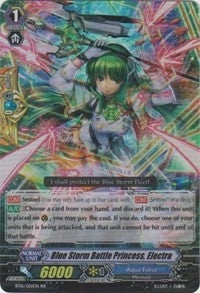 Image for Blue Storm Battle Princess, Electra (BT16: Legion of Dragons and Blades ver.E) (BT16/026EN) - Cardfight Vanguard