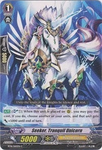 Image for Seeker, Tranquil Unicorn (BT16: Legion of Dragons and Blades ver.E) (BT16/065EN) - Cardfight Vanguard