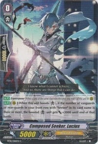 Image for Composed Seeker, Lucius (BT16: Legion of Dragons and Blades ver.E) (BT16/066EN) - Cardfight Vanguard