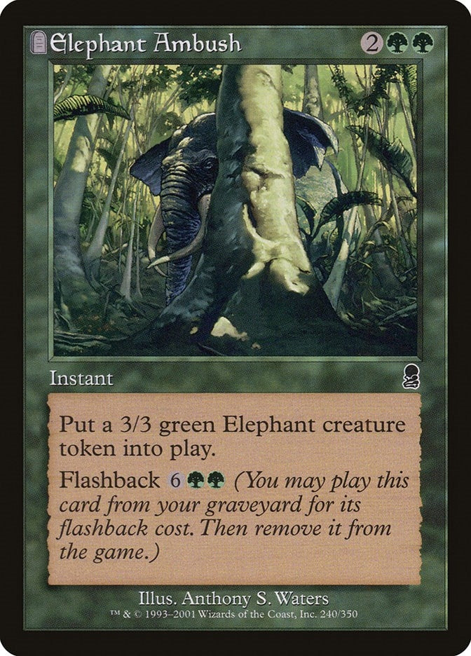 Image for Elephant Ambush (Odyssey) (240) - Magic: The Gathering