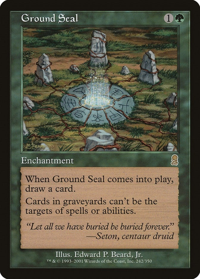 Image for Ground Seal (Odyssey) (242) - Magic: The Gathering