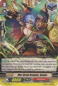 Image for War Drum Brawler, Haoka (BT16: Legion of Dragons and Blades ver.E) (BT16/112EN) - Cardfight Vanguard