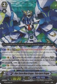 Image for Blue Storm Wave Dragon, Tetra-burst Dragon (SP) (BT16: Legion of Dragons and Blades ver.E) (BT16/S14EN) - Cardfight Vanguard