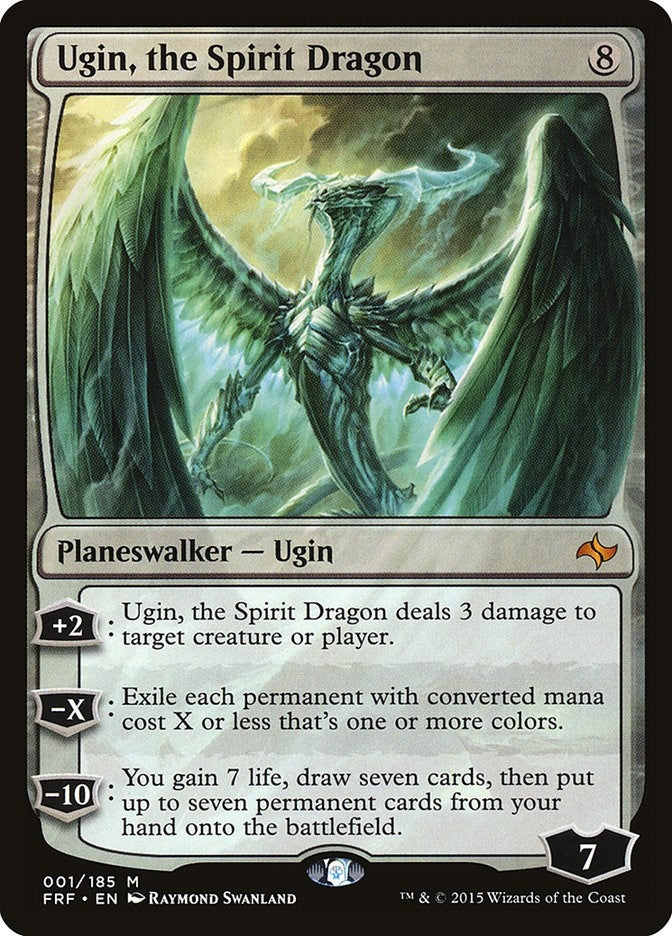 Image for Ugin, the Spirit Dragon (Fate Reforged) (1) - Magic: The Gathering