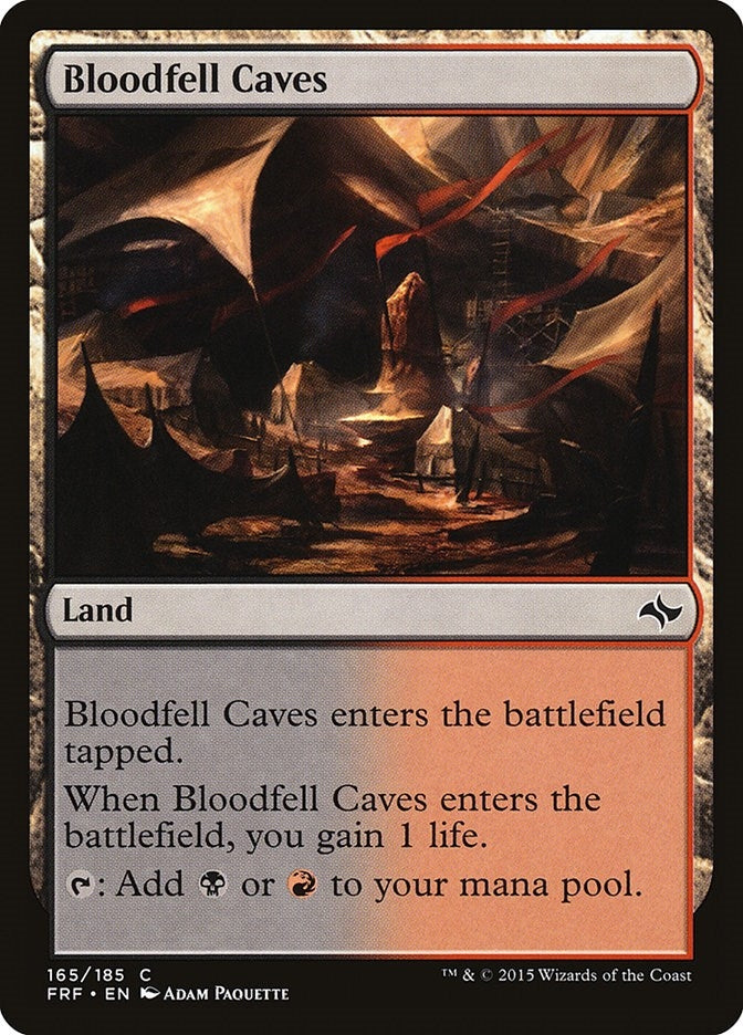 Image for Bloodfell Caves (Fate Reforged) (165) - Magic: The Gathering