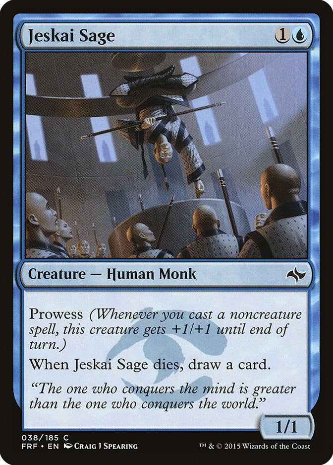 Image for Jeskai Sage (Fate Reforged) (38) - Magic: The Gathering
