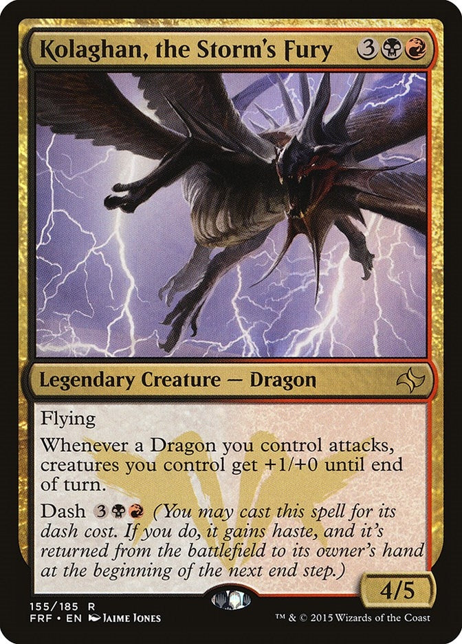 Image for Kolaghan, the Storm's Fury (Fate Reforged) (155) - Magic: The Gathering