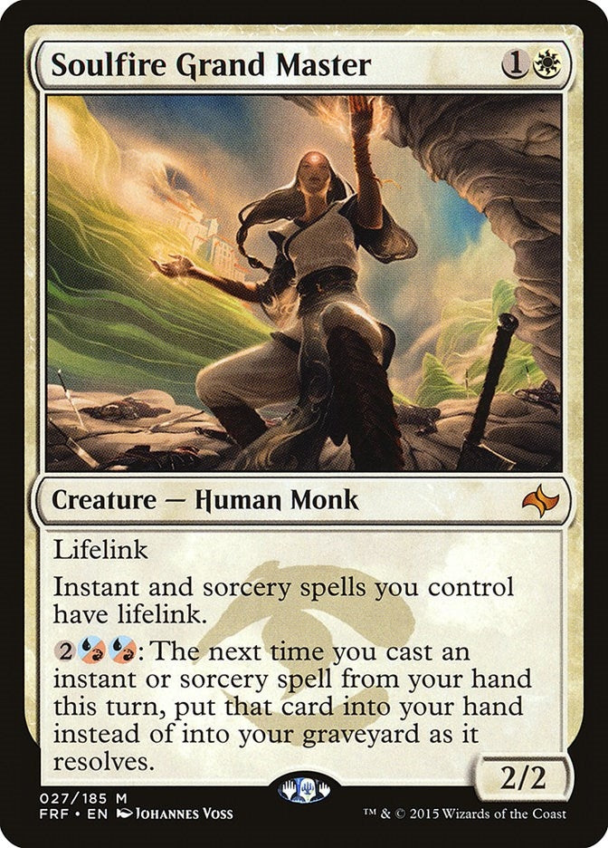 Image for Soulfire Grand Master (Fate Reforged) (27) - Magic: The Gathering