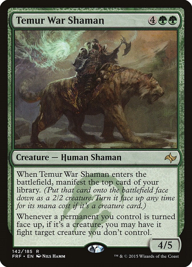 Image for Temur War Shaman (Fate Reforged) (142) - Magic: The Gathering