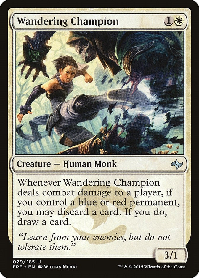Image for Wandering Champion (Fate Reforged) (29) - Magic: The Gathering