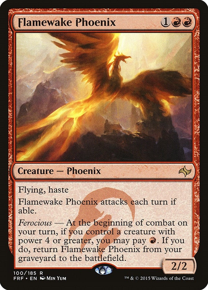Image for Flamewake Phoenix (Fate Reforged) (100) - Magic: The Gathering