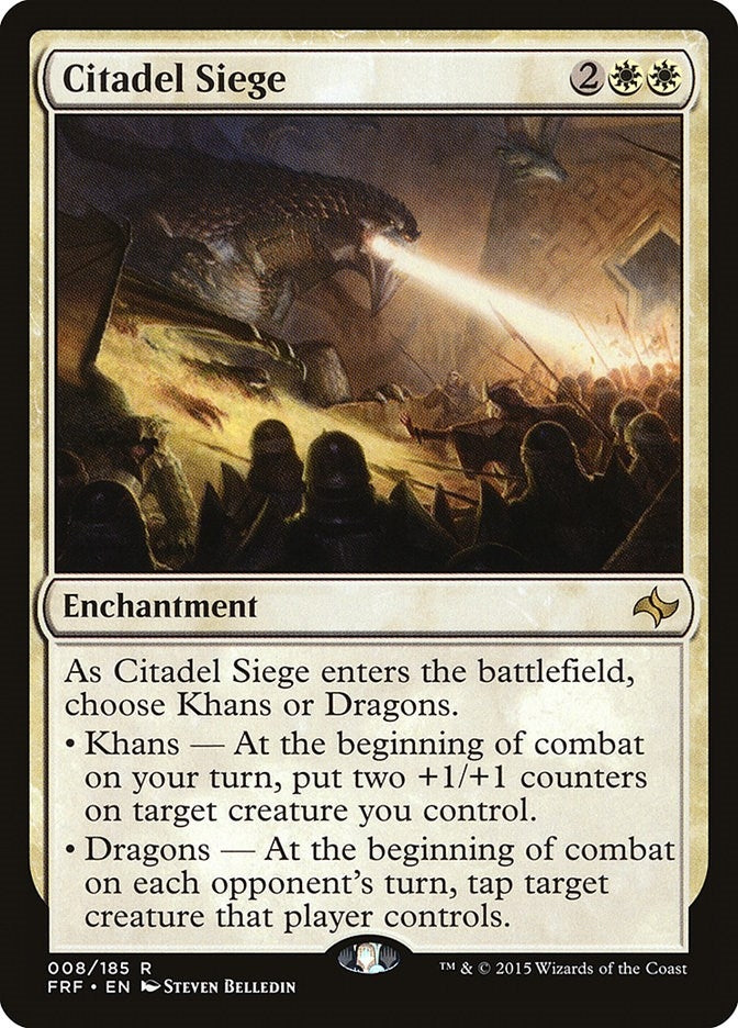 Image for Citadel Siege (Fate Reforged) (8) - Magic: The Gathering
