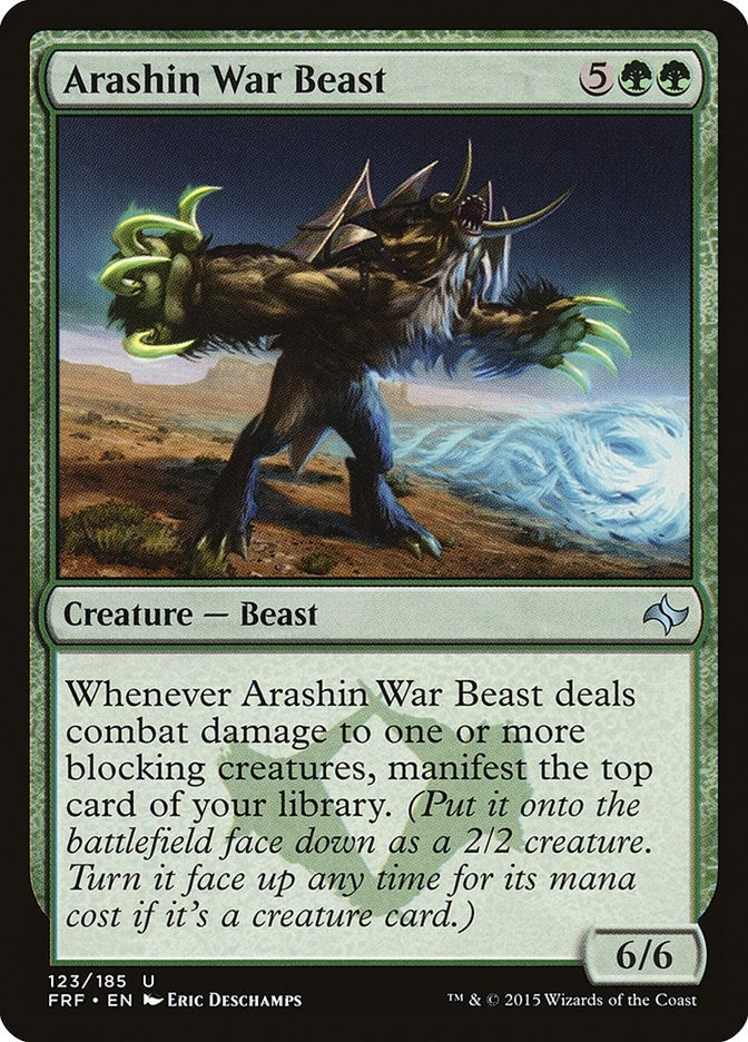 Image for Arashin War Beast (Fate Reforged) (123) - Magic: The Gathering
