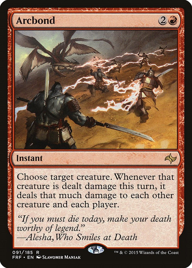 Image for Arcbond (Fate Reforged) (91) - Magic: The Gathering