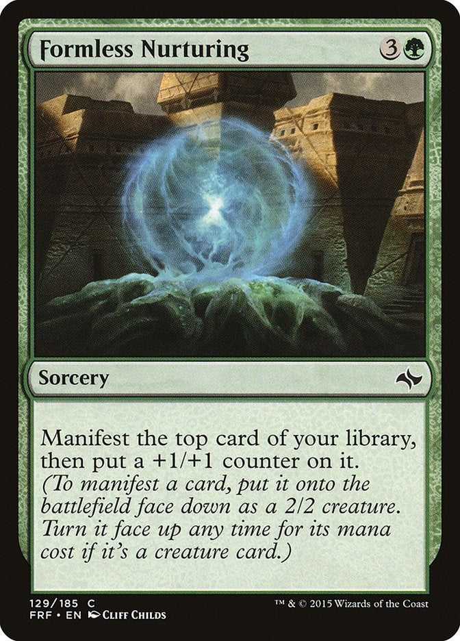 Image for Formless Nurturing (Fate Reforged) (129) - Magic: The Gathering