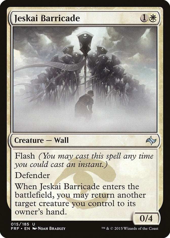 Image for Jeskai Barricade (Fate Reforged) (15) - Magic: The Gathering