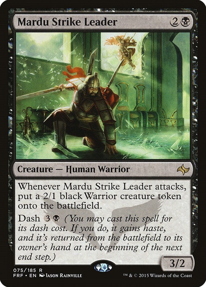 Image for Mardu Strike Leader (Fate Reforged) (75) - Magic: The Gathering