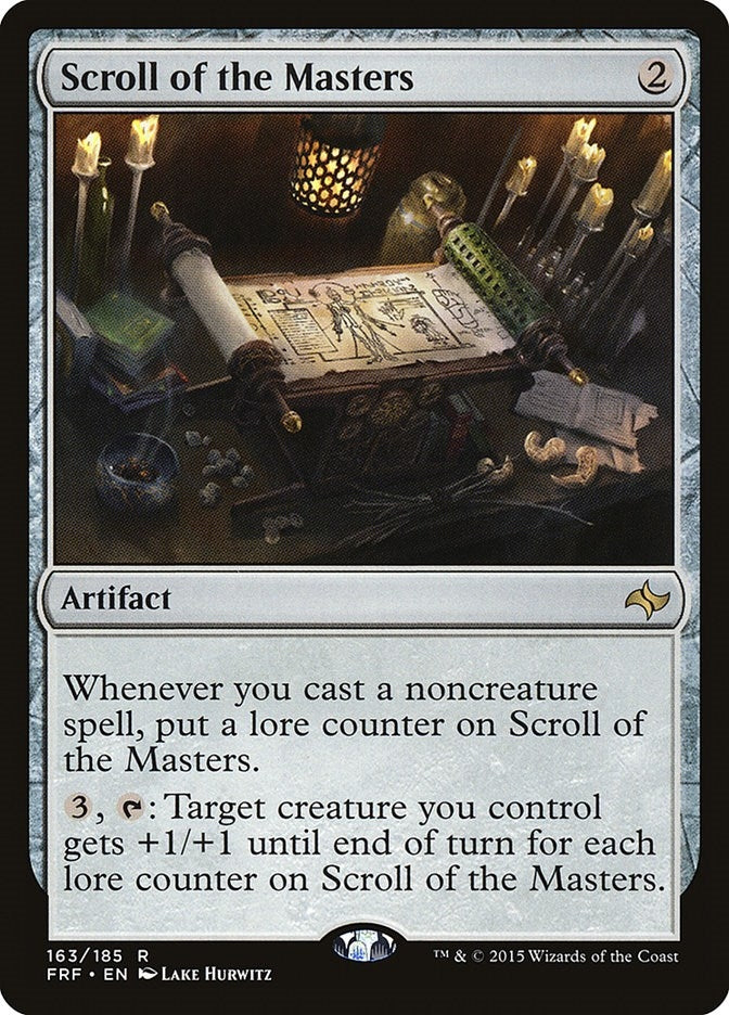 Image for Scroll of the Masters (Fate Reforged) (163) - Magic: The Gathering