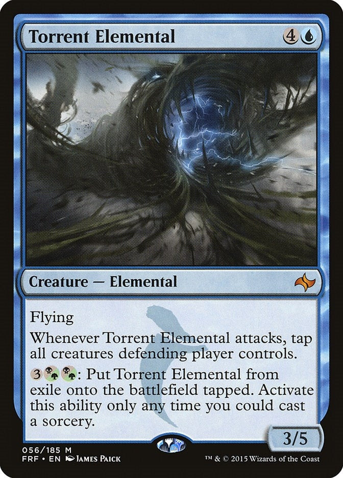 Image for Torrent Elemental (Fate Reforged) (56) - Magic: The Gathering
