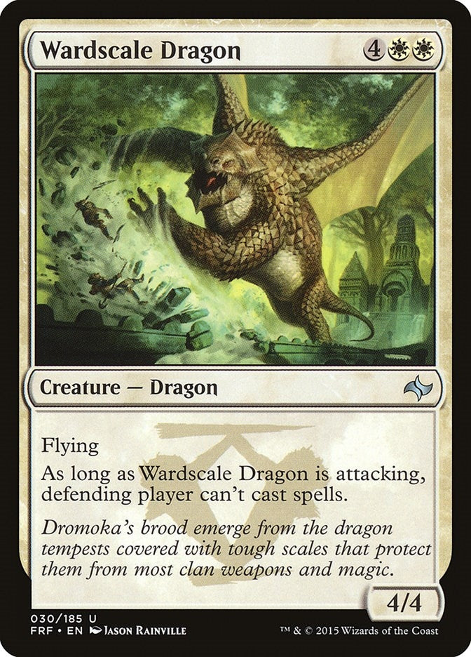 Image for Wardscale Dragon (Fate Reforged) (30) - Magic: The Gathering