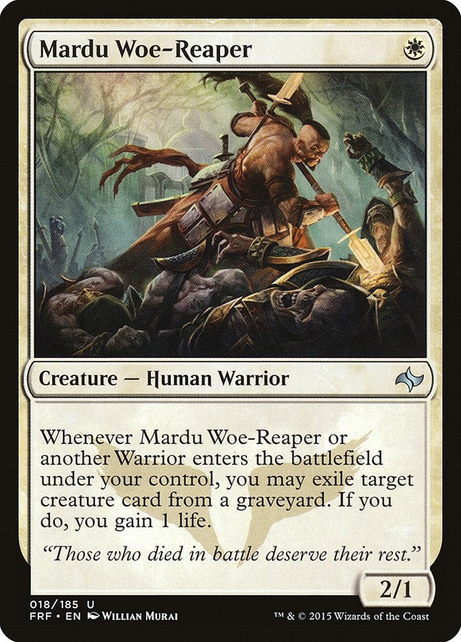 Image for Mardu Woe-Reaper (Fate Reforged) (18) - Magic: The Gathering
