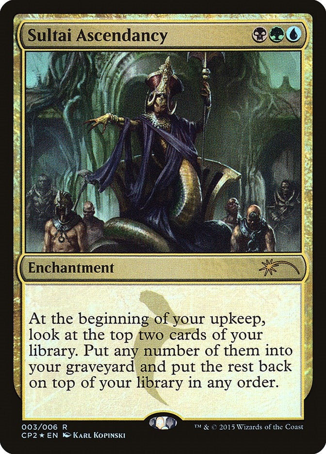Image for Sultai Ascendancy (Unique and Miscellaneous Promos) (3) - Magic: The Gathering