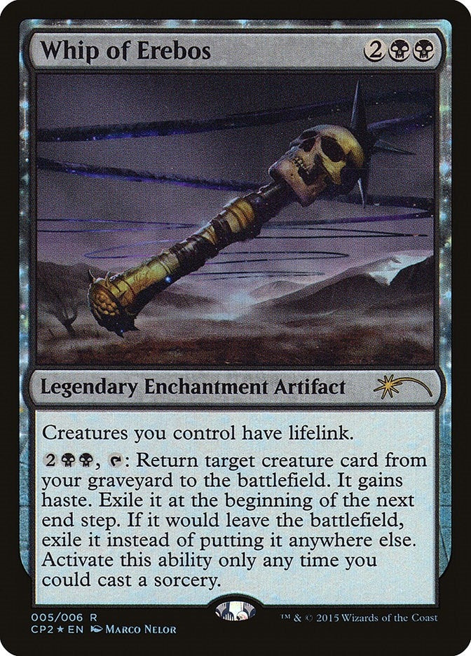 Image for Whip of Erebos (Unique and Miscellaneous Promos) (5) - Magic: The Gathering