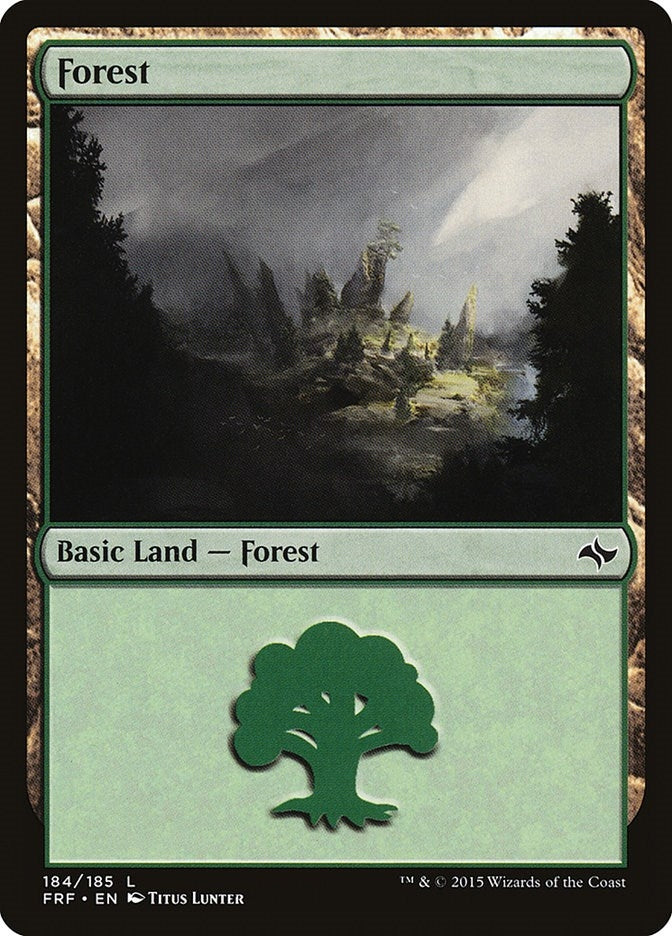 Image for Forest (184) (Fate Reforged) (184) - Magic: The Gathering