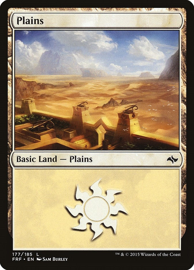Image for Plains (177) (Fate Reforged) (177) - Magic: The Gathering
