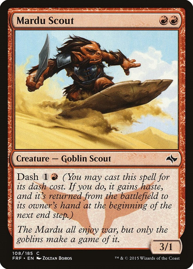 Image for Mardu Scout (Fate Reforged) (108) - Magic: The Gathering