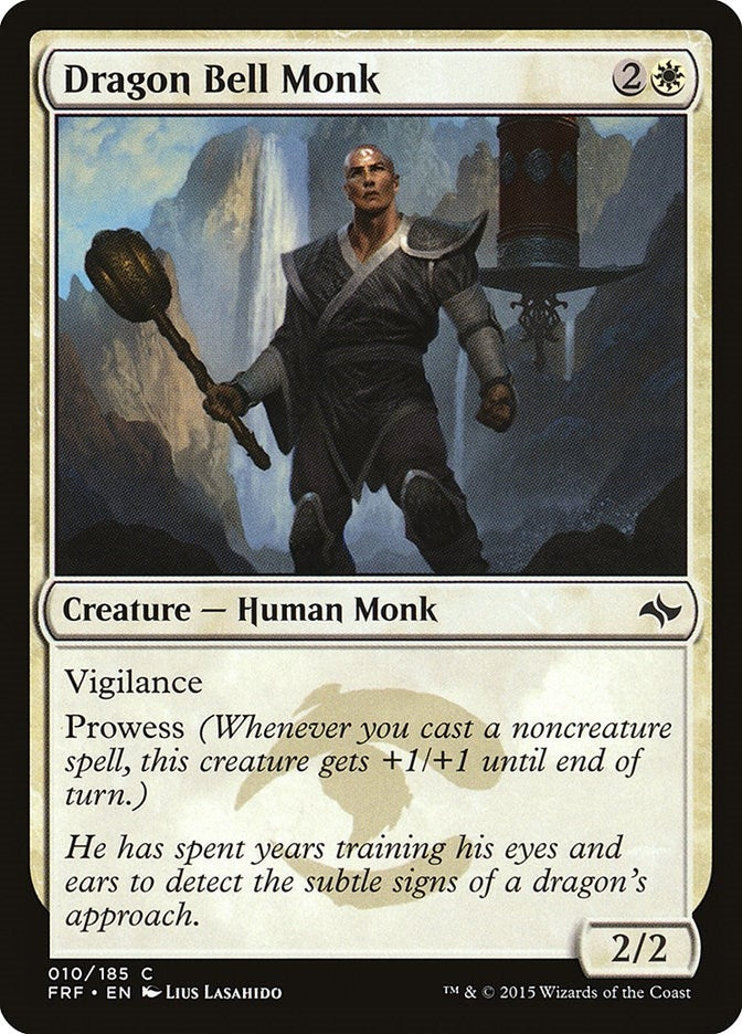 Image for Dragon Bell Monk (Fate Reforged) (10) - Magic: The Gathering