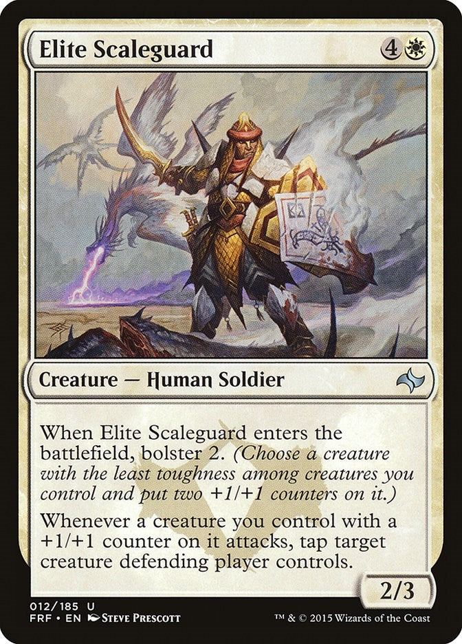 Image for Elite Scaleguard (Fate Reforged) (12) - Magic: The Gathering