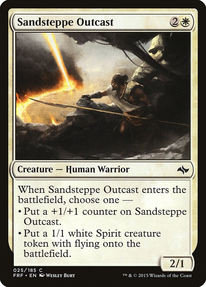 Image for Sandsteppe Outcast (Fate Reforged) (25) - Magic: The Gathering