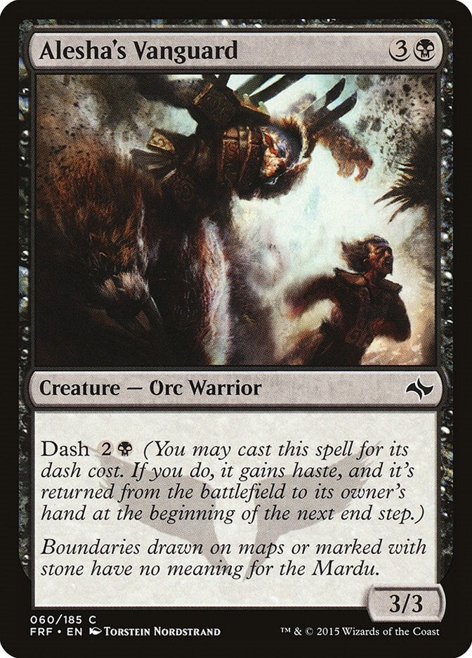 Image for Alesha's Vanguard (Fate Reforged) (60) - Magic: The Gathering