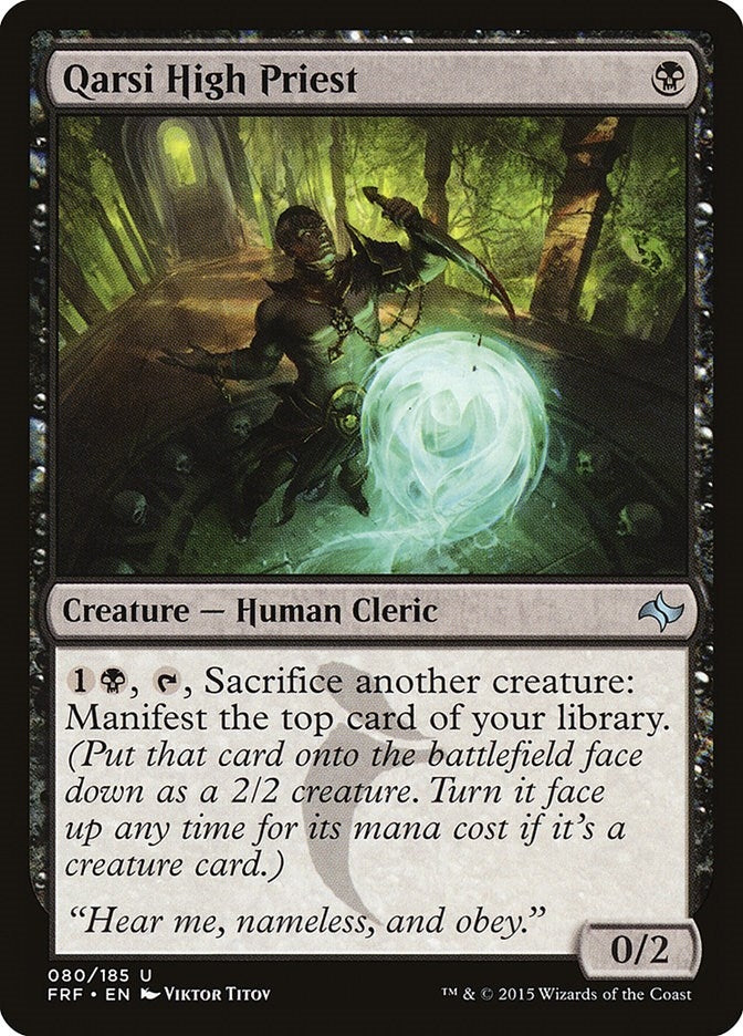 Image for Qarsi High Priest (Fate Reforged) (80) - Magic: The Gathering