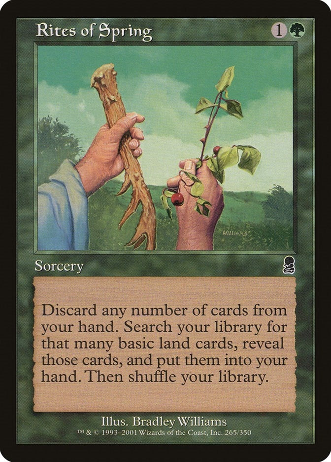 Image for Rites of Spring (Odyssey) (265) - Magic: The Gathering
