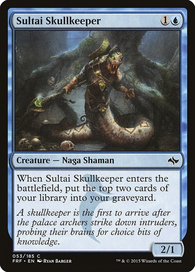 Image for Sultai Skullkeeper (Fate Reforged) (53) - Magic: The Gathering