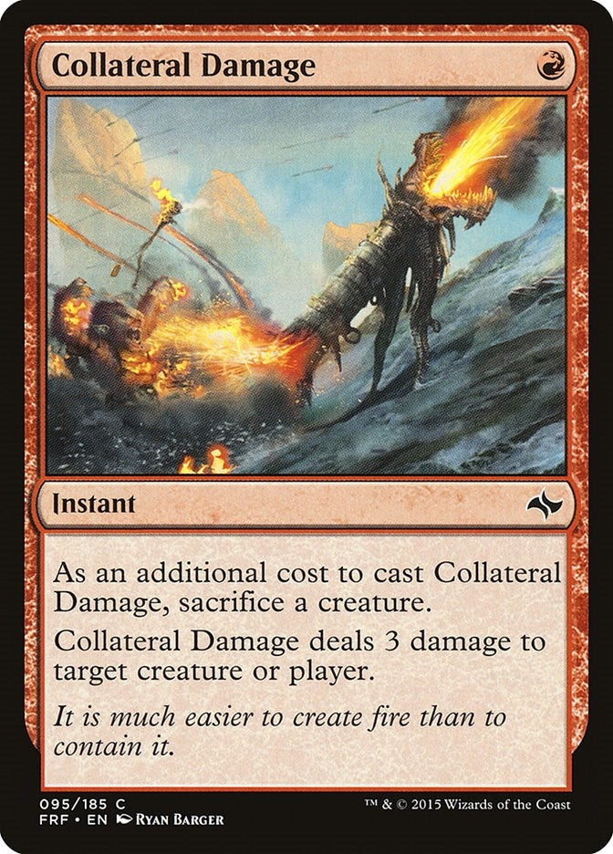 Image for Collateral Damage (Fate Reforged) (95) - Magic: The Gathering