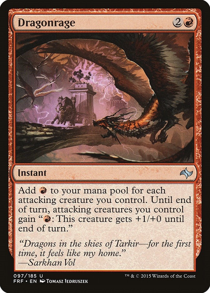 Image for Dragonrage (Fate Reforged) (97) - Magic: The Gathering