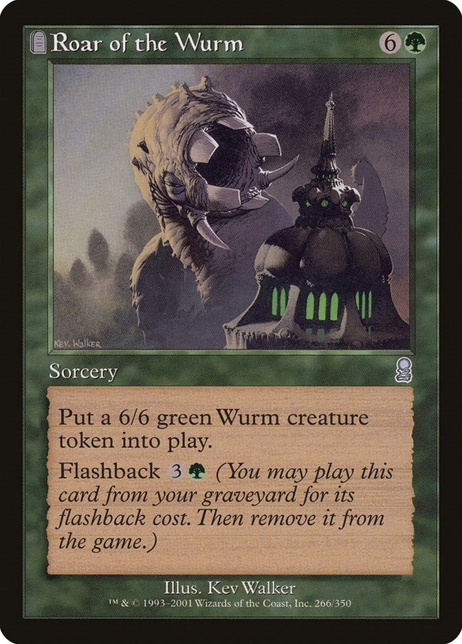 Image for Roar of the Wurm (Odyssey) (266) - Magic: The Gathering