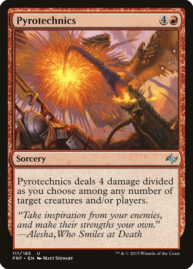 Image for Pyrotechnics (Fate Reforged) (111) - Magic: The Gathering