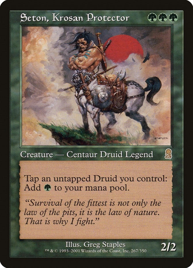Image for Seton, Krosan Protector (Odyssey) (267) - Magic: The Gathering