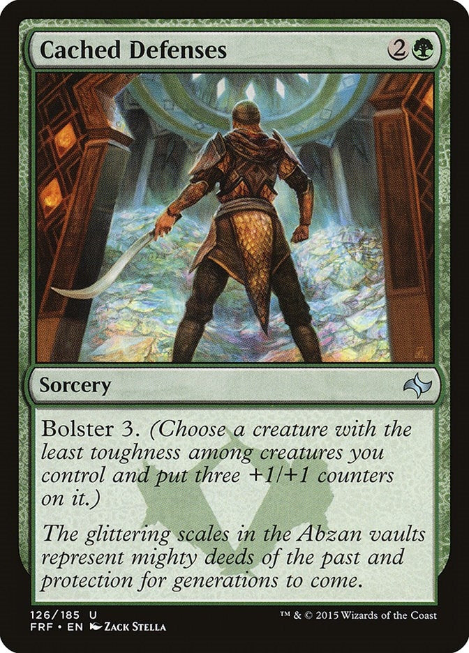 Image for Cached Defenses (Fate Reforged) (126) - Magic: The Gathering