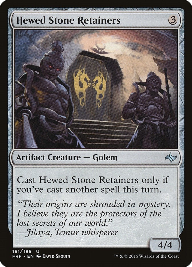 Image for Hewed Stone Retainers (Fate Reforged) (161) - Magic: The Gathering